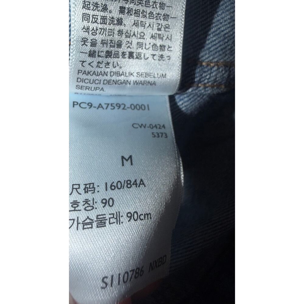 Levi’s Strauss women’s blue denim long sleeve dress - Picture 13 of 16